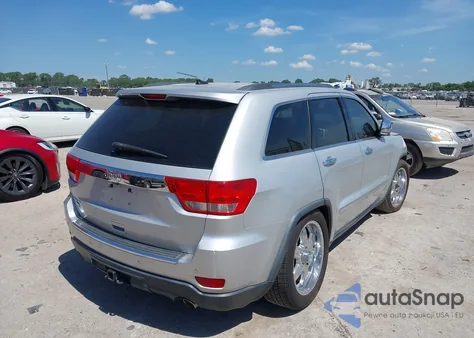 2013 Jeep Grand Cherokee Overland из США, поврежденный, VIN 1C4RJFCT2DC524008